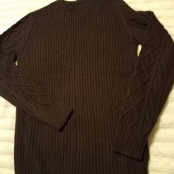 AE Navy Blue Men's Knitting Sweater Size Small - Picture 2 of 3